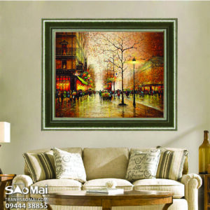 Tranh phố cổ Châu Âu - CA27