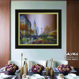 Tranh phố cổ Châu Âu - CA29