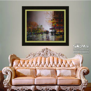 Tranh phố cổ Châu Âu - CA30