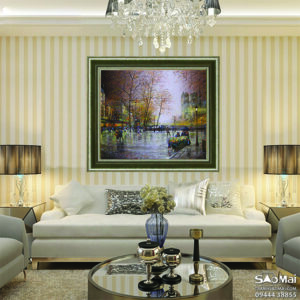 Tranh phố cổ Châu Âu - CA31