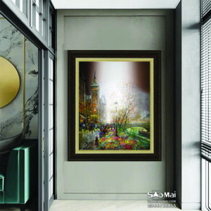 Tranh phố cổ Châu Âu - CA32