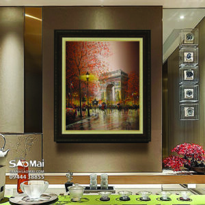 Tranh phố cổ Châu Âu - CA35