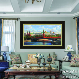 Tranh phố cổ Châu Âu - CA39