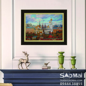Tranh phố cổ Châu Âu - CA41