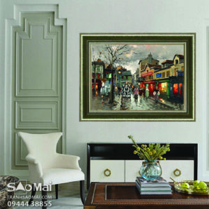 Tranh phố cổ Châu Âu - CA44