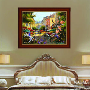 Tranh phố cổ Châu Âu - CA6
