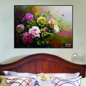 Tranh Hoa mẫu đơn - MĐ26