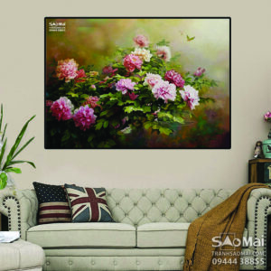 Tranh Hoa mẫu đơn - MĐ2