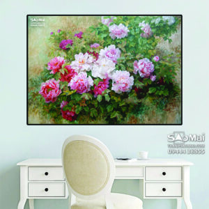 Tranh Hoa mẫu đơn - MĐ30