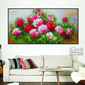 Tranh Hoa mẫu đơn - MĐ3