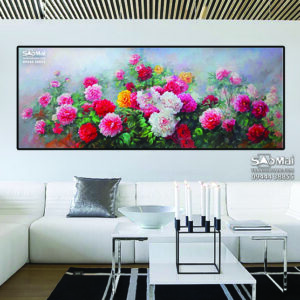 Tranh Hoa mẫu đơn - MĐ40