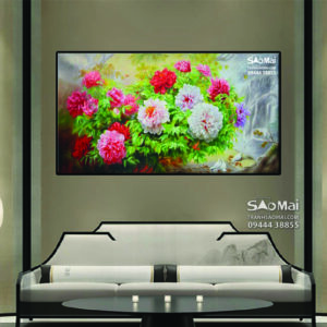 Tranh Hoa mẫu đơn - MĐ44