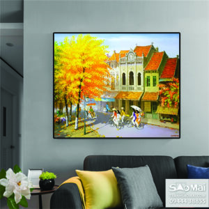Tranh phố cổ Việt Nam - PC12