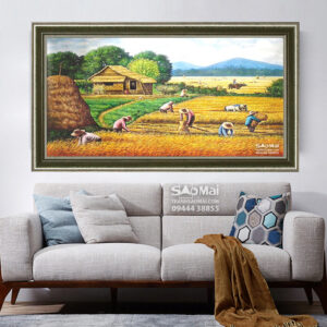 Tranh đồng quê tả thực - PCĐQ10