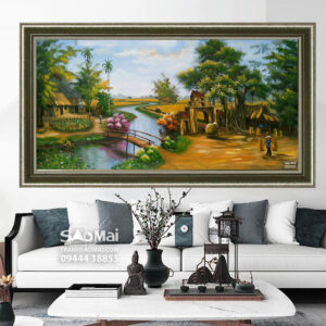 Tranh đồng quê tả thực - PCĐQ13
