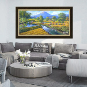 Tranh đồng quê tả thực - PCĐQ16