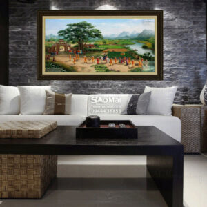 Tranh đồng quê tả thực - PCĐQ17