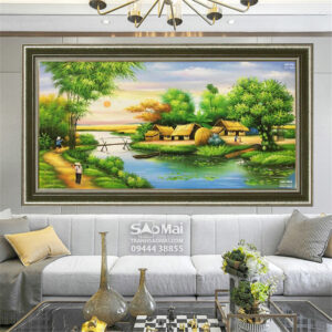 Tranh đồng quê tả thực - PCĐQ19