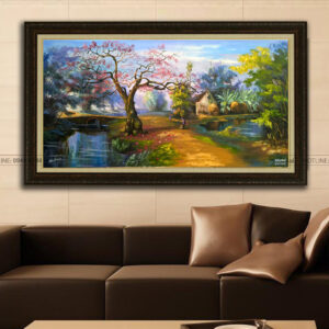 Tranh đồng quê tả thực - PCĐQ1