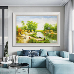 Tranh đồng quê tả thực - PCĐQ21