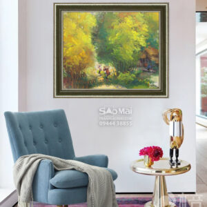 Tranh đồng quê tả thực - PCĐQ23