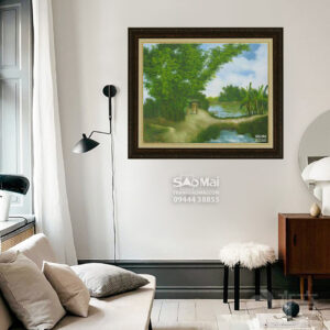 Tranh đồng quê tả thực - PCĐQ25