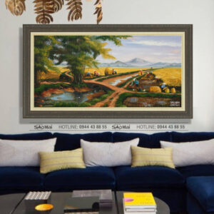 Tranh đồng quê tả thực - PCĐQ2