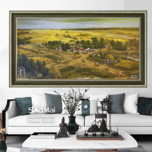 Tranh đồng quê tả thực - PCĐQ30