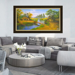 Tranh đồng quê tả thực - PCĐQ33