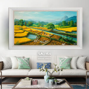 Tranh đồng quê tả thực - PCĐQ43