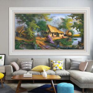 Tranh đồng quê tả thực - PCĐQ4