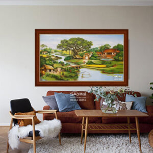 Tranh đồng quê tả thực - PCĐQ52