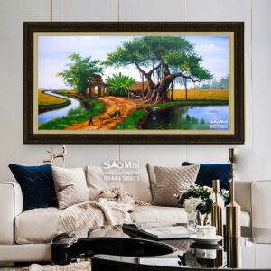 Tranh đồng quê tả thực - PCĐQ59