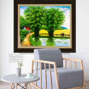 Tranh đồng quê tả thực - PCĐQ62