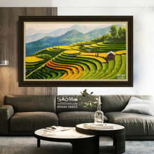 Tranh đồng quê tả thực - PCĐQ65