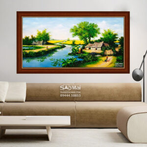 Tranh đồng quê tả thực - PCĐQ67