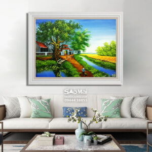 Tranh đồng quê tả thực - PCĐQ69