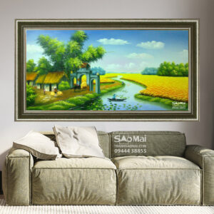 Tranh đồng quê tả thực - PCĐQ71