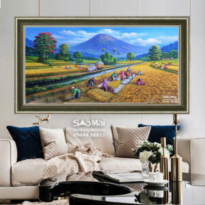 Tranh đồng quê tả thực - PCĐQ7