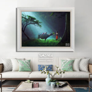 Tranh đồng quê tả thực - PCĐQ84