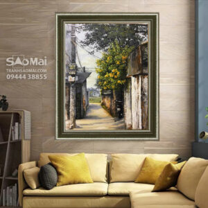 Tranh đồng quê tả thực - PCĐQ88